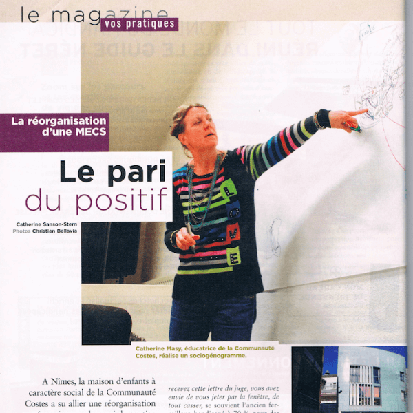 Affiche la réorganisation des MECS